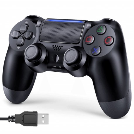 Control Alámbrico Genérico con vibración Compatible con PS4 PS5 Emuladores PC